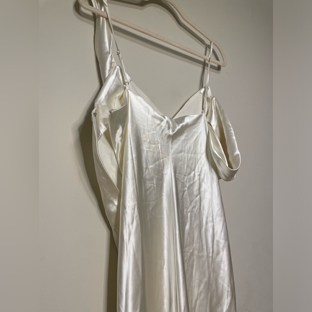 Reformation Ronda Luxe Ivory Bridal Gown NWT - Picture 11 of 11